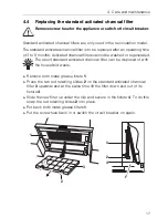 Preview for 17 page of V-ZUG DF-E5 Operating Instructions Manual