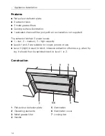 Preview for 10 page of V-ZUG DF-S5 Operating Instructions Manual