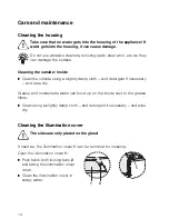 Preview for 14 page of V-ZUG DF-S5 Operating Instructions Manual