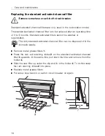 Preview for 18 page of V-ZUG DF-S5 Operating Instructions Manual