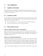 Preview for 10 page of V-ZUG DF-SG5 Operating Instructions Manual