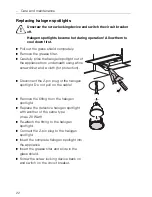 Preview for 22 page of V-ZUG DF-SLG5 Operating Instructions Manual