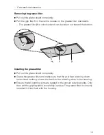 Preview for 19 page of V-ZUG DF-SLG6 Operating Instructions Manual