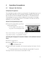 Preview for 13 page of V-ZUG DFPQ12 Operating Instructions Manual