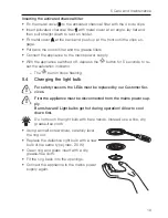 Preview for 19 page of V-ZUG DFPQS9 Operating Instructions Manual