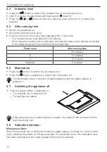 Preview for 10 page of V-ZUG DFSG 5 Operating Instructions Manual