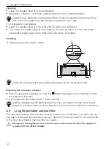 Preview for 12 page of V-ZUG DFSG 5 Operating Instructions Manual