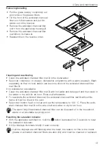 Preview for 13 page of V-ZUG DFSG 5 Operating Instructions Manual