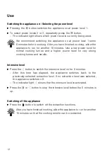 Preview for 12 page of V-ZUG DI-SL9 Operating Instructions Manual