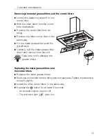 Preview for 15 page of V-ZUG DI-SM12 Operating Instructions Manual