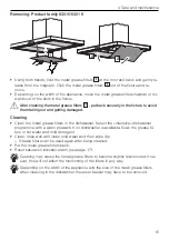 Preview for 15 page of V-ZUG DIPQ10 Operating Instructions Manual