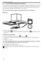 Preview for 16 page of V-ZUG DIPQ10 Operating Instructions Manual