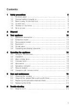 Preview for 3 page of V-ZUG DIPQG Series Operating Instructions Manual