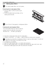 Preview for 12 page of V-ZUG DSTS9 Operating Instructions Manual