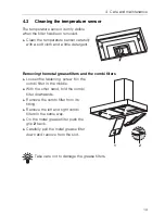 Preview for 13 page of V-ZUG DV-SMC9 Operating Instructions Manual