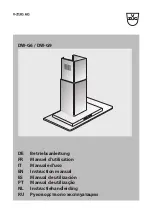 V-ZUG DW-G6 Instruction Manual preview