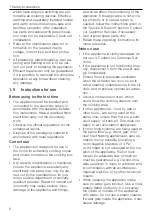 Предварительный просмотр 6 страницы V-ZUG DW-N9 Operating Instructions Manual