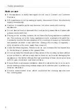 Preview for 6 page of V-ZUG DW-SL6 Operating Instructions Manual