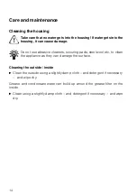 Preview for 14 page of V-ZUG DW-SL6 Operating Instructions Manual