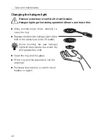 Предварительный просмотр 22 страницы V-ZUG DW-SM9 Operating Instructions Manual