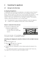 Предварительный просмотр 14 страницы V-ZUG DWPQ12 Operating Instructions Manual