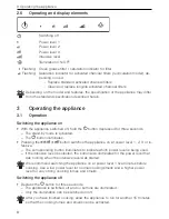 Preview for 8 page of V-ZUG DWVMR9 Operating Instructions Manual