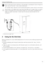 Preview for 13 page of V-ZUG FoodCenter V2000 Operating Instructions Manual