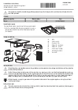 Preview for 1 page of V-ZUG Fusion 31094 Installation Instructions Manual