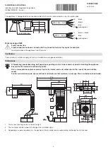 Предварительный просмотр 3 страницы V-ZUG Fusion 31094 Installation Instructions Manual