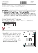 Предварительный просмотр 5 страницы V-ZUG GAS311EKBZ Installation Instructions Manual