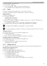 Preview for 19 page of V-ZUG GAS411 Series Operating Instructions Manual