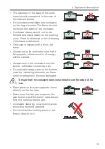 Предварительный просмотр 15 страницы V-ZUG GAS641GKAZ Operating Instructions Manual