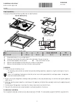 Предварительный просмотр 4 страницы V-ZUG GAS731 Series Installation Instructions Manual