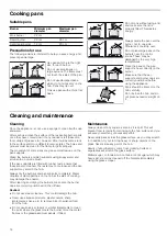 Предварительный просмотр 14 страницы V-ZUG GK11TG Instruction Manual