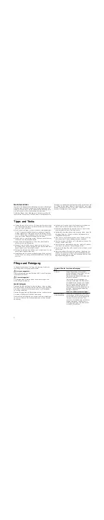 Preview for 6 page of V-ZUG GK11TKLG Operating Instructions Manual