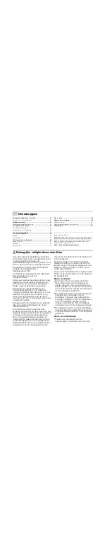 Preview for 21 page of V-ZUG GK11TKLG Operating Instructions Manual