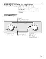 Preview for 13 page of V-ZUG GK21TI Operating Instructions Manual