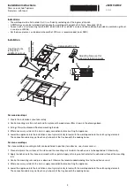 Предварительный просмотр 3 страницы V-ZUG GK25TE Series Installation Instructions