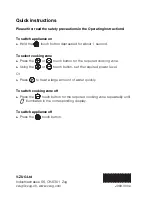 Предварительный просмотр 36 страницы V-ZUG GK36TC Operating Instructions Manual