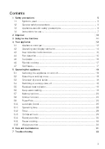 Предварительный просмотр 3 страницы V-ZUG GK37TIMSF Operating Instructions Manual