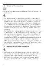 Preview for 6 page of V-ZUG GK37TIMSF Operating Instructions Manual