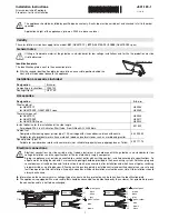 Предварительный просмотр 1 страницы V-ZUG GK45TE.1F Installation Instructions