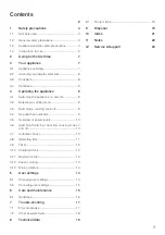 Preview for 3 page of V-ZUG GK45TEAS Operating Instructions Manual