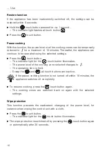 Предварительный просмотр 16 страницы V-ZUG GK46TIAC Operating Instructions Manual