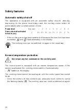 Preview for 28 page of V-ZUG GK46TIAC Operating Instructions Manual