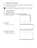 Предварительный просмотр 7 страницы V-ZUG GK46TIMASCO Operating Instructions Manual