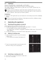 Preview for 10 page of V-ZUG GK46TIMASCO Operating Instructions Manual