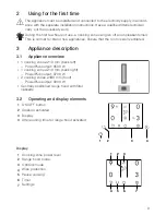 Preview for 9 page of V-ZUG GKD46TIMASZO Operating Instructions Manual