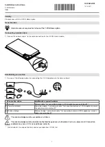 Предварительный просмотр 1 страницы V-ZUG Home Installation Instructions