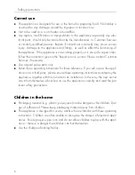 Preview for 6 page of V-ZUG Hotair SL Operating Instructions Manual